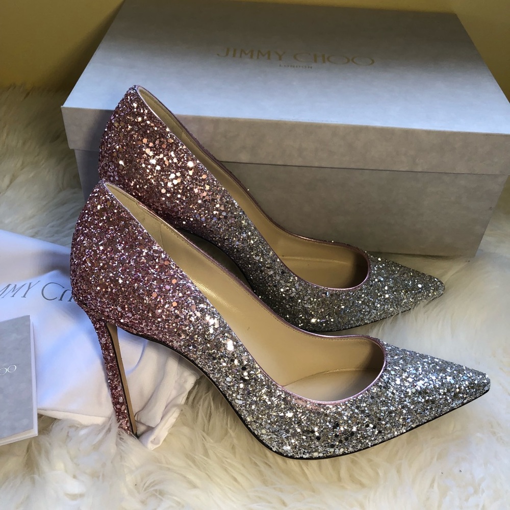 【sold】New authentic Jimmy Choo romy 100 - Picture 1 of 8